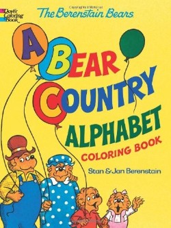 9780486494708 Bear Country Aplhabet Coloring Book