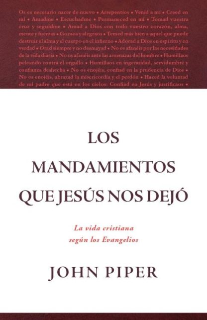 9780825450747 Mandamientos Que Jesus Nos Dej - (Spanish)