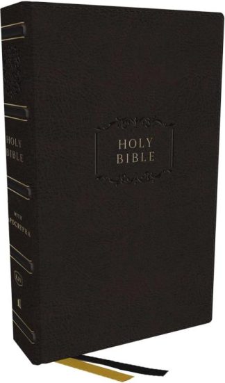 9781400331925 Center Column Reference Bible With Apocrypha Comfort Print