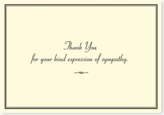 9781441306289 Sympathy Thank You Note Cards