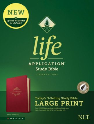 9781496446855 Life Application Study Bible Third Edition Large Print