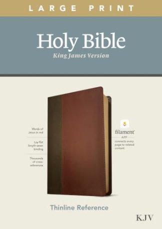 9781496447166 Large Print Thinline Reference Bible Filament Enabled Edition