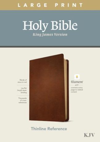 9781496447241 Large Print Thinline Reference Bible Filament Enabled Edition