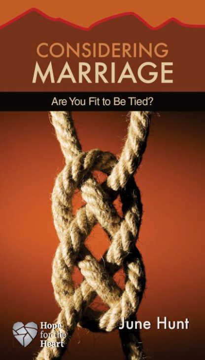 9781596366763 Considering Marriage : Are You Fit To Be Tied