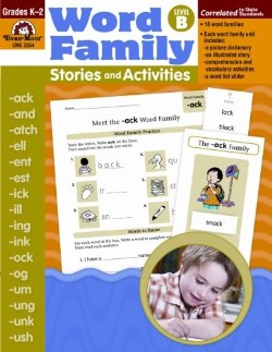 9781596731684 Word Family Stories And Activities K-2 Level B