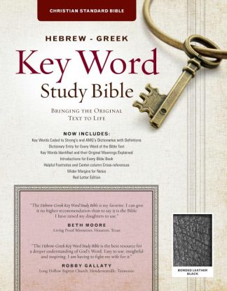 9781617155208 Hebrew Greek Key Word Study Bible