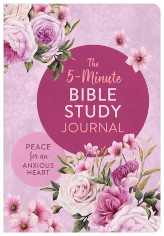 9781636091969 5 Minute Bible Study Journal Peace For An Anxious Heart