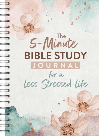 9781636098081 5 Minute Bible Study Journal For A Less Stressed Life
