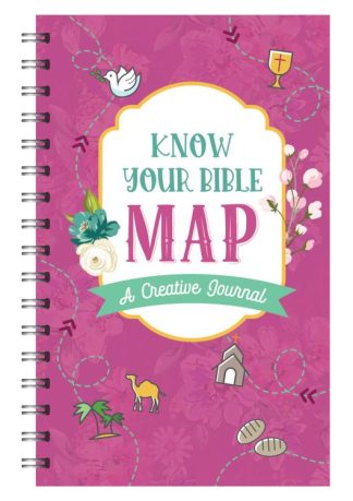 9781643529103 Know Your Bible Map A Creative Journal Womens Cover