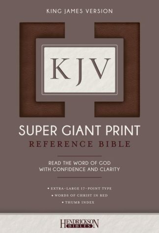 9781683070238 Super Giant Print Reference Bible