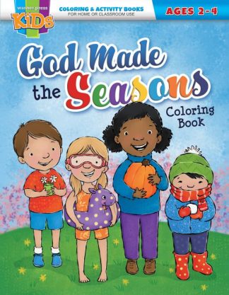 9781684343973 God Made The Seasons Coloring And Activity Book Ages 2-4