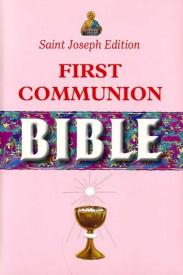 9781953152244 Saint Joseph Edition NCB First Communion Bible