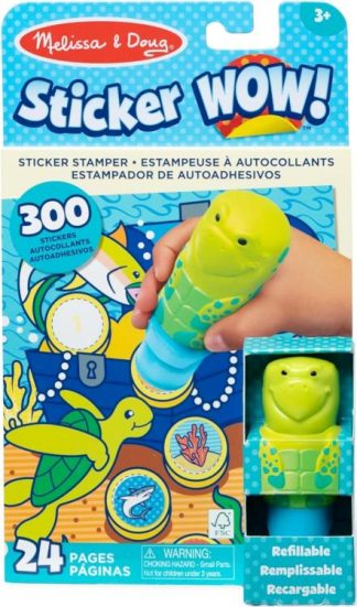000772502344 Sea Turtle Sticker WOW Activity Pad Sticker Stamper