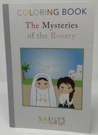 0706249090832 Mysteries Of The Rosary Coloring Book