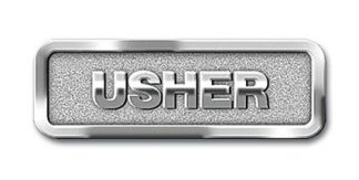 081407006109 Usher Leadership Badge