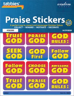 084371582006 God Praise Stickers