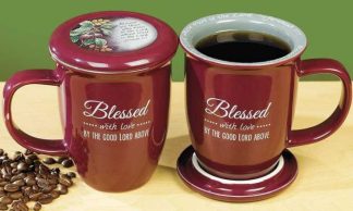 095177568804 Blessed Grace Outpoured Mug And Coaster Set
