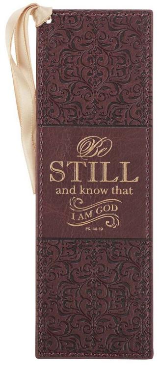 1220000137639 Be Still And Know Faux Leather Psalm 46:10