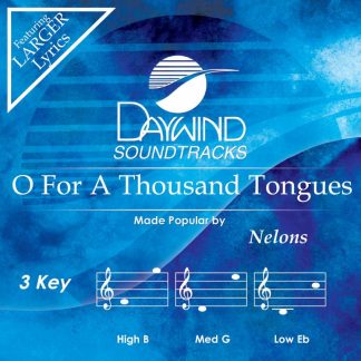 614187206539 O For A Thousand Tongues