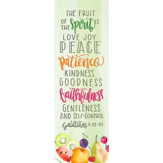 634337805511 Fruit Of The Spirit Adult Bookmarks