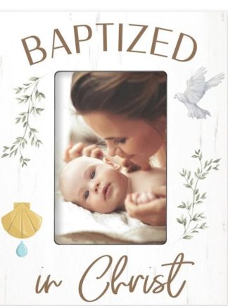 656200819197 Baptized In Christ Photo Frame