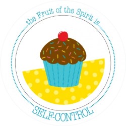 692193806684 Fruit Of The Spirit Is Self Control Plate