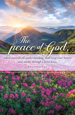 730817355771 General Worship Peace Of God Philippians 4:7 Pack Of 100