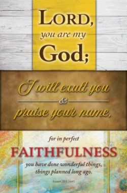 730817359748 I Will Exalt You And Praise Your Name Pack Of 100