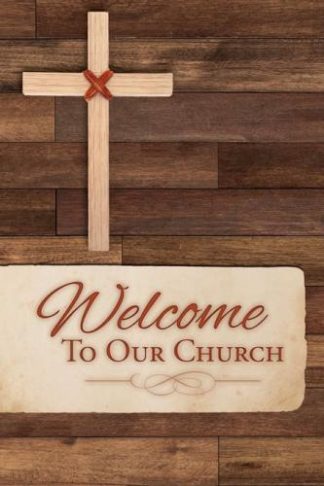 730817360003 Welcome To Our Church Welcome Folder Pack Of 12