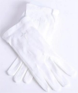 788200504541 Worship Gloves With White Cross