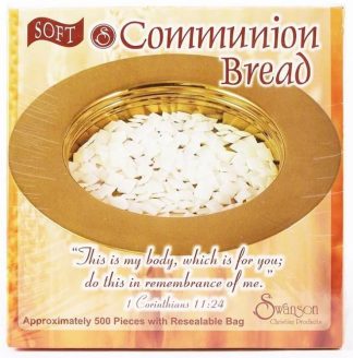 788200565474 Communion Soft Bread Square Pack Of 500