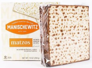 788200565689 Communion Matzo Unsalted Bread Square 10 Oz