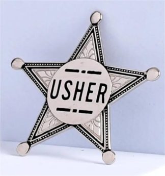 788200805747 Usher Star Badge Magnetic