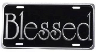 788200876365 Blessed Deluxe Auto Tag