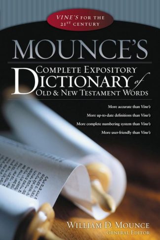 9780310248781 Mounces Complete Expository Dictionary
