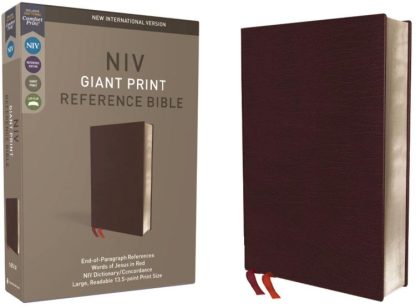 9780310449478 Reference Bible Giant Print Comfort Print