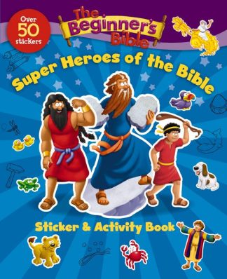 9780310747512 Beginners Bible Super Heroes Of The Bible Sticker And Activity Book