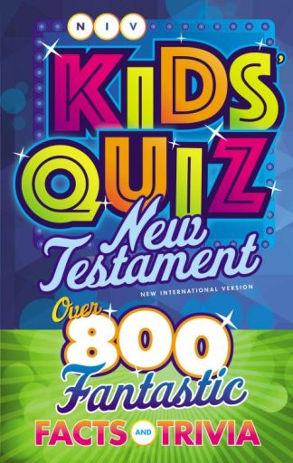 9780310768371 Kids Quiz New Testament Comfort Print