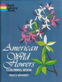 9780486200958 American Wild Flowers Coloring Books