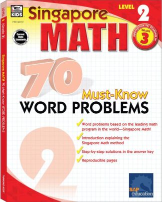 9780768240122 Singapore Math 70 Must Know Word Problems Grade 3