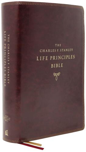 9780785226031 Charles F Stanley Life Principles Bible 2nd Edition Comfort Print
