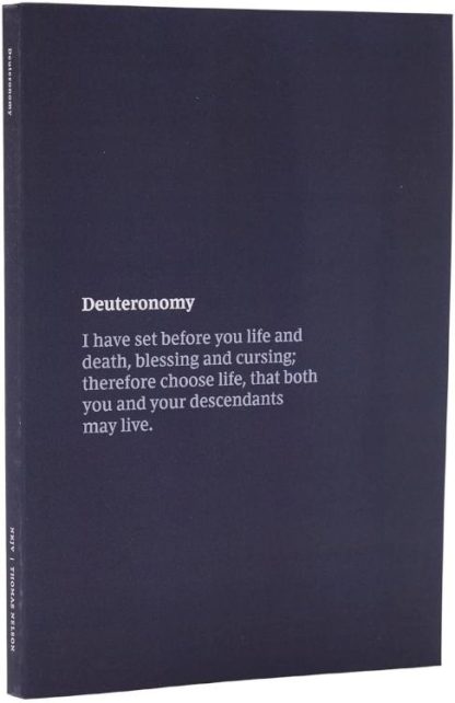 9780785235811 Deuteronomy Bible Journal Comfort Print