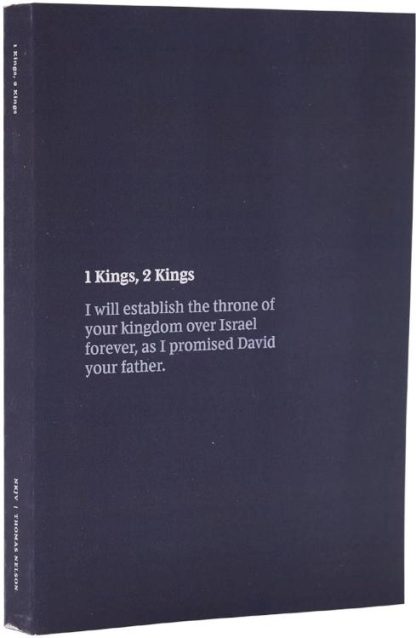 9780785235880 1-2 Kings Bible Journal Comfort Print