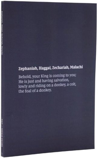 9780785236061 Zephaniah Haggai Zechariah Malachi Bible Journal Comfort Print