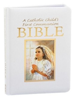 9780882712208 Catholic Childs First Communion Gift Bible Girl