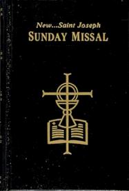 9780899428185 Saint Joseph Sunday Missal Black