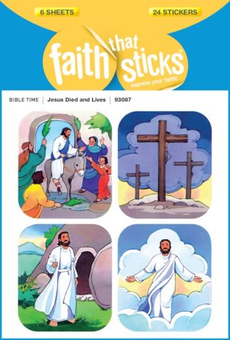 9781414393087 Jesus Died And Lives Stickers
