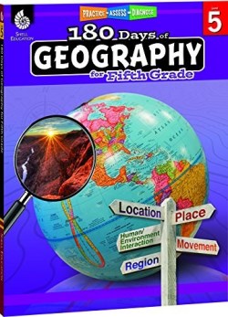 9781425833060 180 Days Of Geography For Fifth Grade