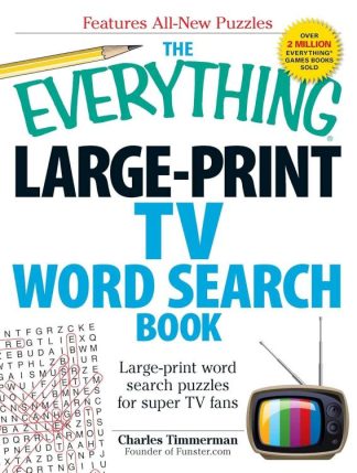 9781440566837 Everything Large Print TV Word Search Book (Large Type)