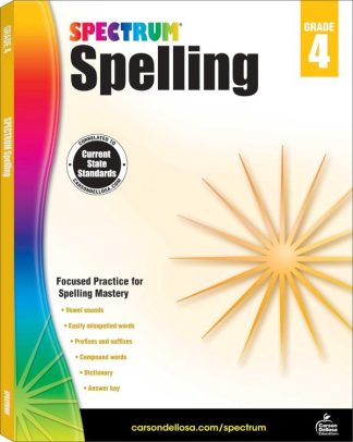 9781483811772 Spectrum Spelling Grade 4